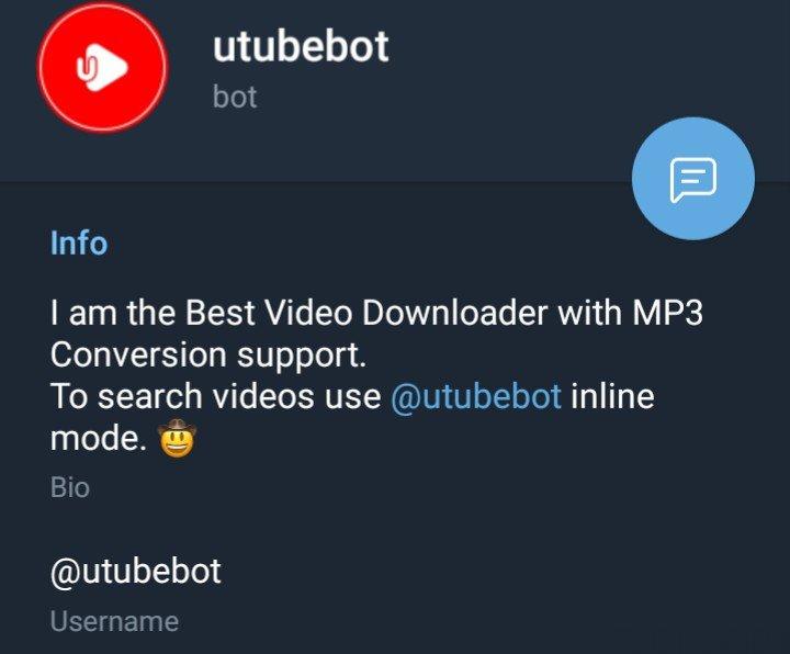 Utube bot.