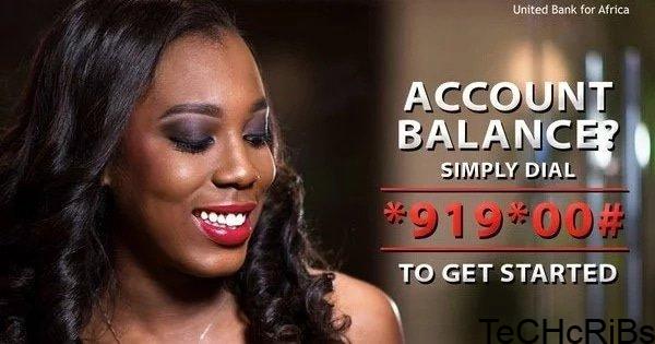 check UBA account balance