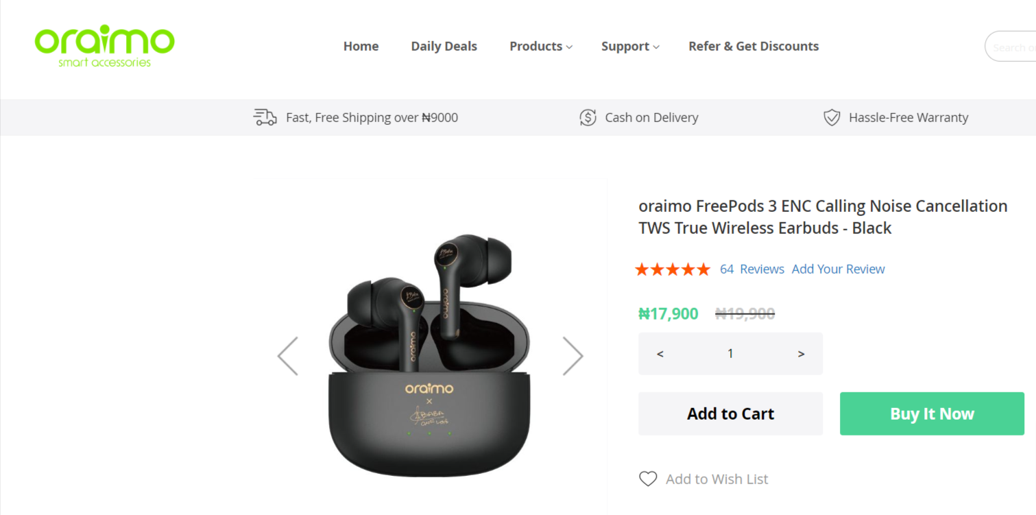 Fix Oraimo Freepods 3 NOT Working