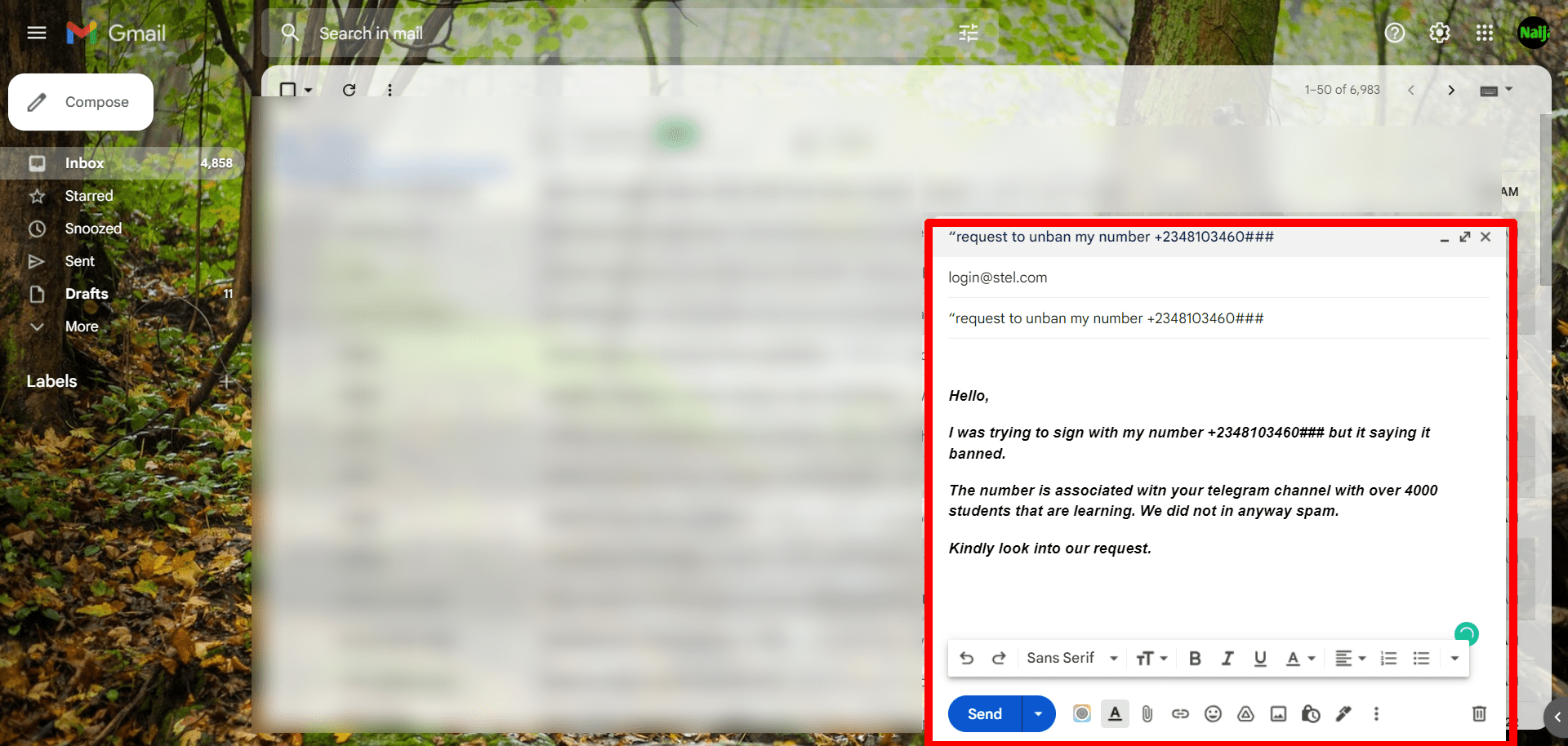 How To Recover Banned Telegram Account